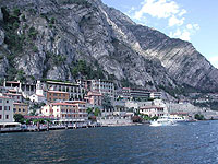 Limone: veduta dal lago